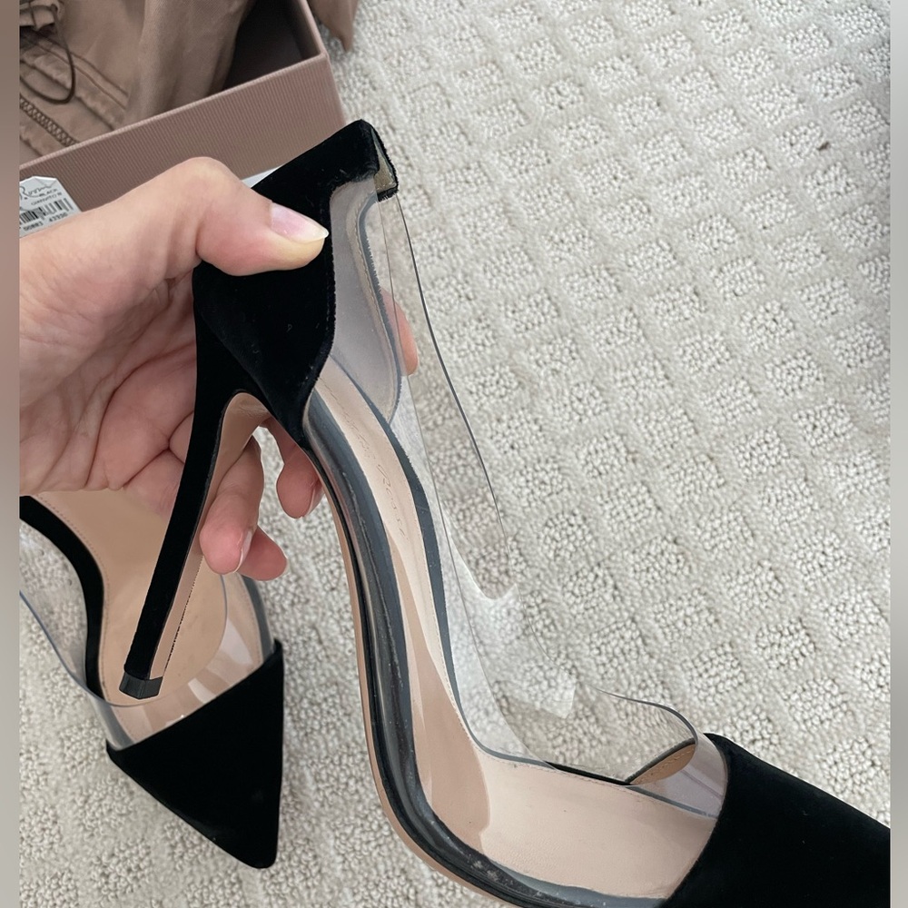 Plexi Pointed Toe Pump - image 8
